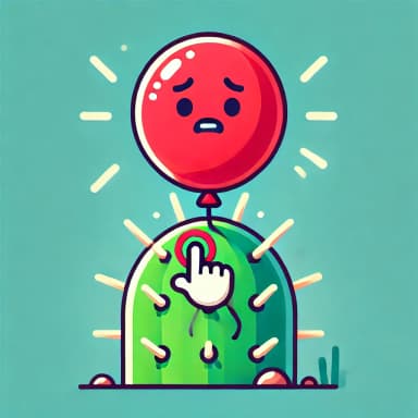 Balloon on Cactus