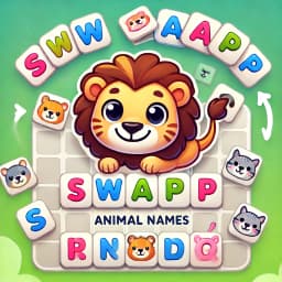 Swap Letters Animal Names icon