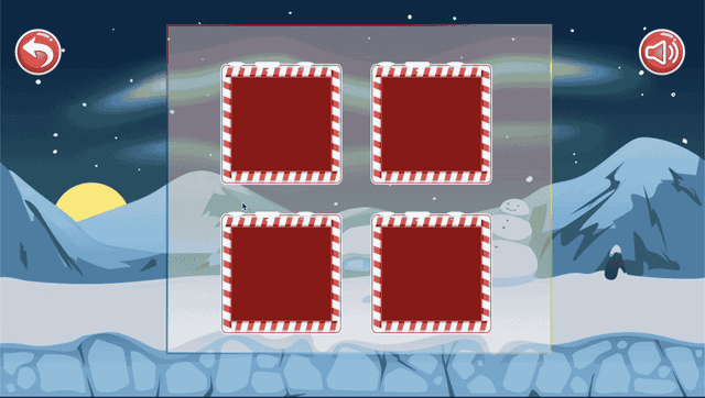 Christmas Memory Game screenshot