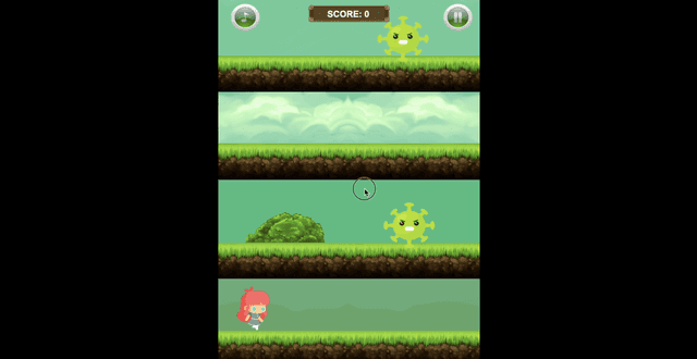 Corona Jump screenshot