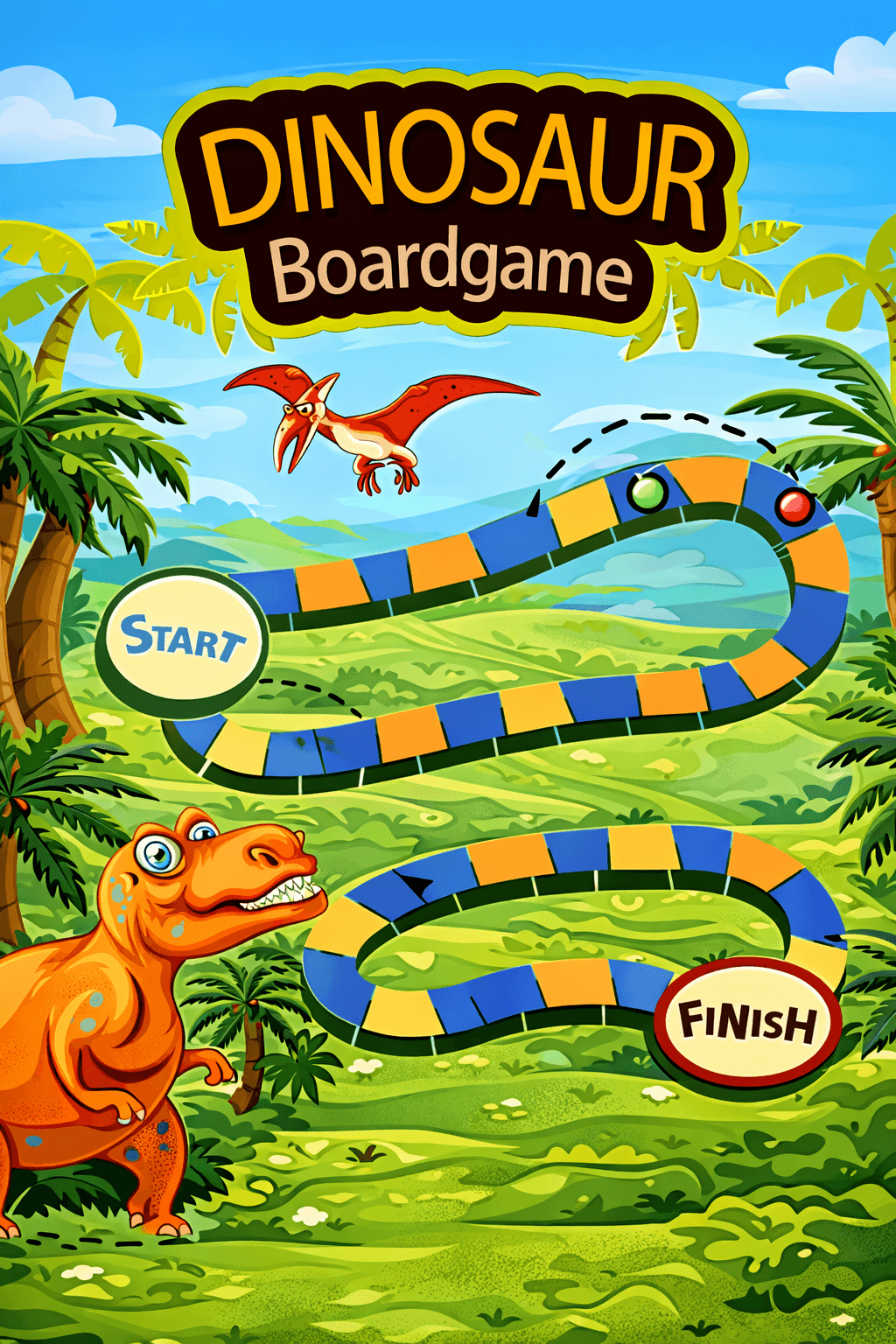 Dinosaur Boardgame