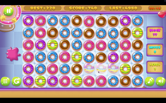 Donut Crash Saga screenshot