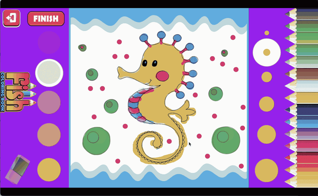 Fish Coloring Book