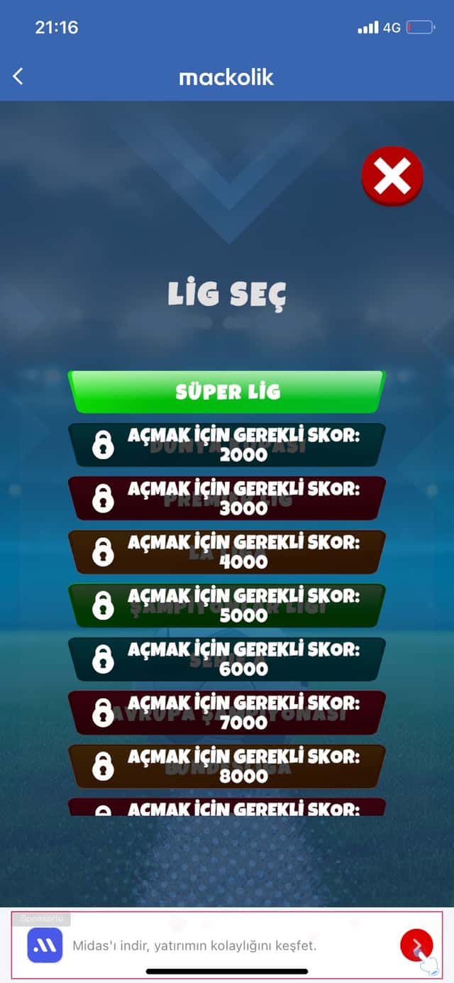 Gurme Skor screenshot