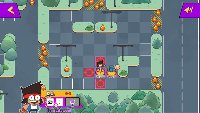 OK K.O.! Let's Be Heroes - Parking Lot Wars